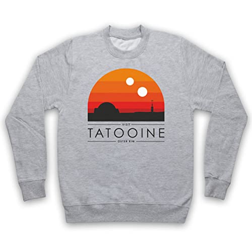 Sweat Tatooine vintage My Icon Art une idée cadeau originale pour fan de cinéma