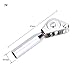 Roller Rod Tips for Fishing Rods,Fishing Rod Tip,Fishing Rod Roller Tips,1pcs Pole Rod Double Roller Stainless Steel Tip-top Bearing Sea Boat Fishing Trolling Tackle Accessory