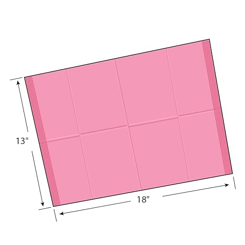 Miniatura 4 de Adenna -BIB744P Baberos dentalespaños para regazo, rosa (caja de 500)