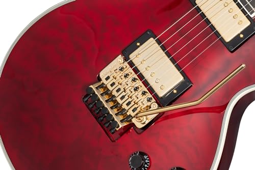 Epiphone Alex Lifeson Les Paul Custom Axcess (Ruby) – Guitare Électrique à Coupe Simple - Les Beatles, Paul McCartney, John Lennon, RIngo Starr, George Harrison Epiphone Alex Lifeson Les Paul Custom Axcess (Ruby) - Guitare Électrique à Coupe Simple – Image 6