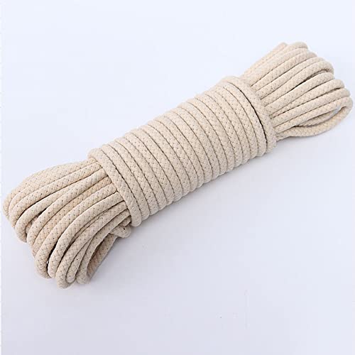 Corde à linge extérieure en coton solide de 5mm pour suspendre le linge de voyage
