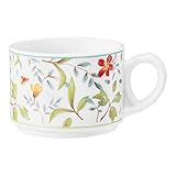 0.18 L inhalt Seltmann 001.744430 Community Porzellan Obere zur Kaffeetasse, Rund, Bunt, 57401 Landhaus Floral Dekor, 0.18 L, 10.6cm Durchmesser, 5.6cm Höhe, 6 Stück