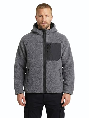 Brandit Teddyfleece Work Jacket 15Y, Farbe: black, Größe: 6XL