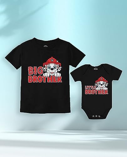 Tstars Paw Patrol Marshall Big Brother Little Brother Sibling Matching Shirts for Boys4