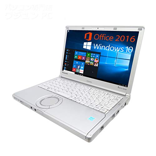 【Microsoft Office 2016搭載】【Win 10搭載】Panasonic CF-SX3/第四世代Core i5-4200U 1.6GHz以上/新品メモリー:16GB/新品SSD:480GB/12インチワイド液晶/Webカメラ/Bluetooth/無線搭載/HDMI/USB 3.0/中古ノートパソコン (SSD:480GB)