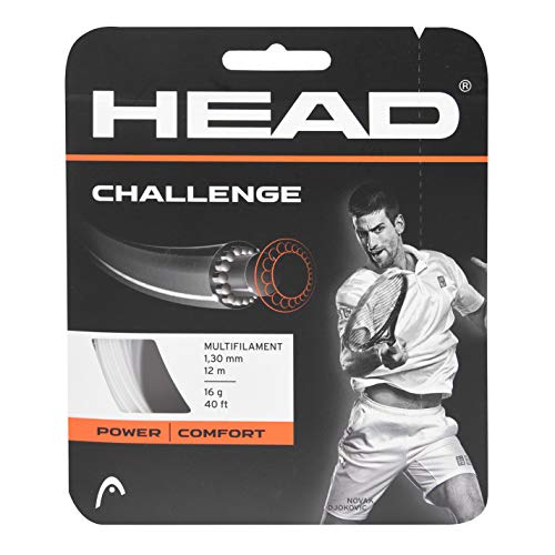 Tennissaite Head Challenge White (12 m), 1,30 mm