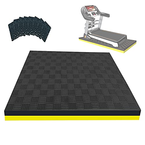 Tappetino resistente per la riduzione del rumore e la protezione del pavimento, tappetino spesso antiscivolo per allenamento in palestra a casa