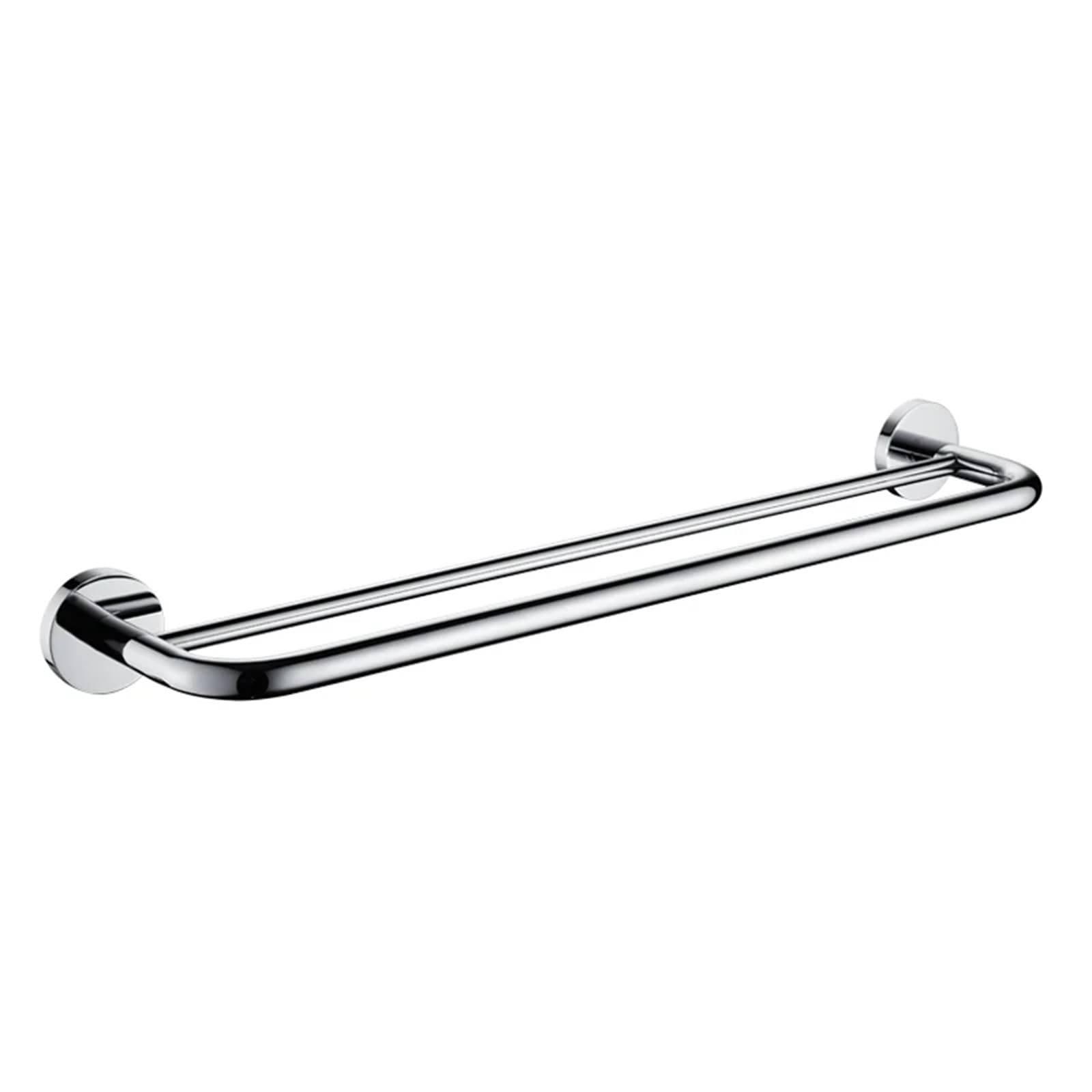 Toallero Double Towel Bar 24'' Stainless Steel Bath Towel Rack For Bathroom, SUS304 Chrome Towel Holder Wall Mount para BañO Y Cocina(1 PCS)