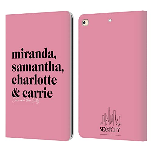 Étui portefeuille iPad 9.7 2017 2018 Sex and the City housse cuir