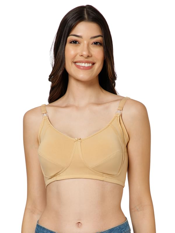 Nursing Bra | Easy Breastfeeding Access | Soft Cotton Blend | Adjustable Straps | Wire-Free Comfort | All-Day Support | Practical Design for New Moms-image-37