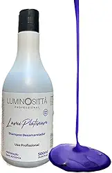 Shampoo Matizador Desamarelador Lumi Platinum 500ml Luminositta