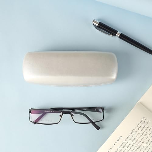 Image of VIVID Vision Unisex Adult Eyewear Specs Case Cover | Screw Driver | Free Cloth | Protect Eye Glasses | Chashma Dibbi | Spectacle Box | HINGE-SPRING | Metal | 3 IN 1