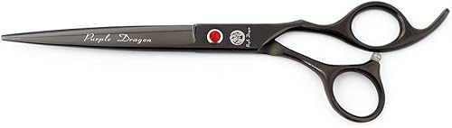 Miniatura 2 de Purple Dragon 7.0 pulgadas Rhinestone Decoración 3PCS Pet Grooming Tijeras Perro Corte y adelgazamiento Tijeras Set