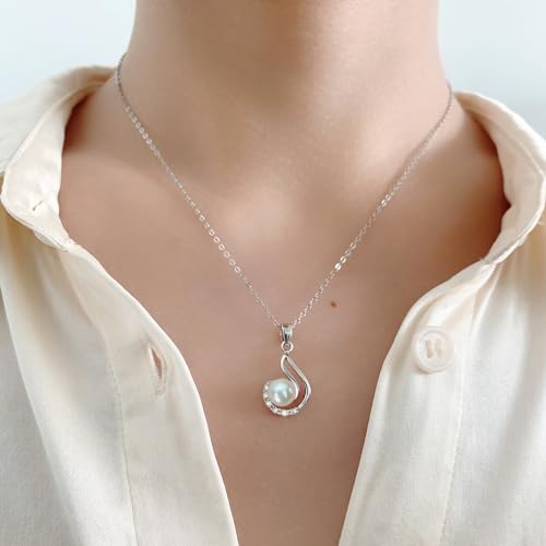to-My-Daughter-Necklace-from-Mom-College-High-School-Graduation-Gifts-for-Her-Daughter-Gifts-from-Mom-Birthday-Gifts-For-Teen-Girls-Christmas-2024-Silver-Fresh-Water-Pearl-Jewelry