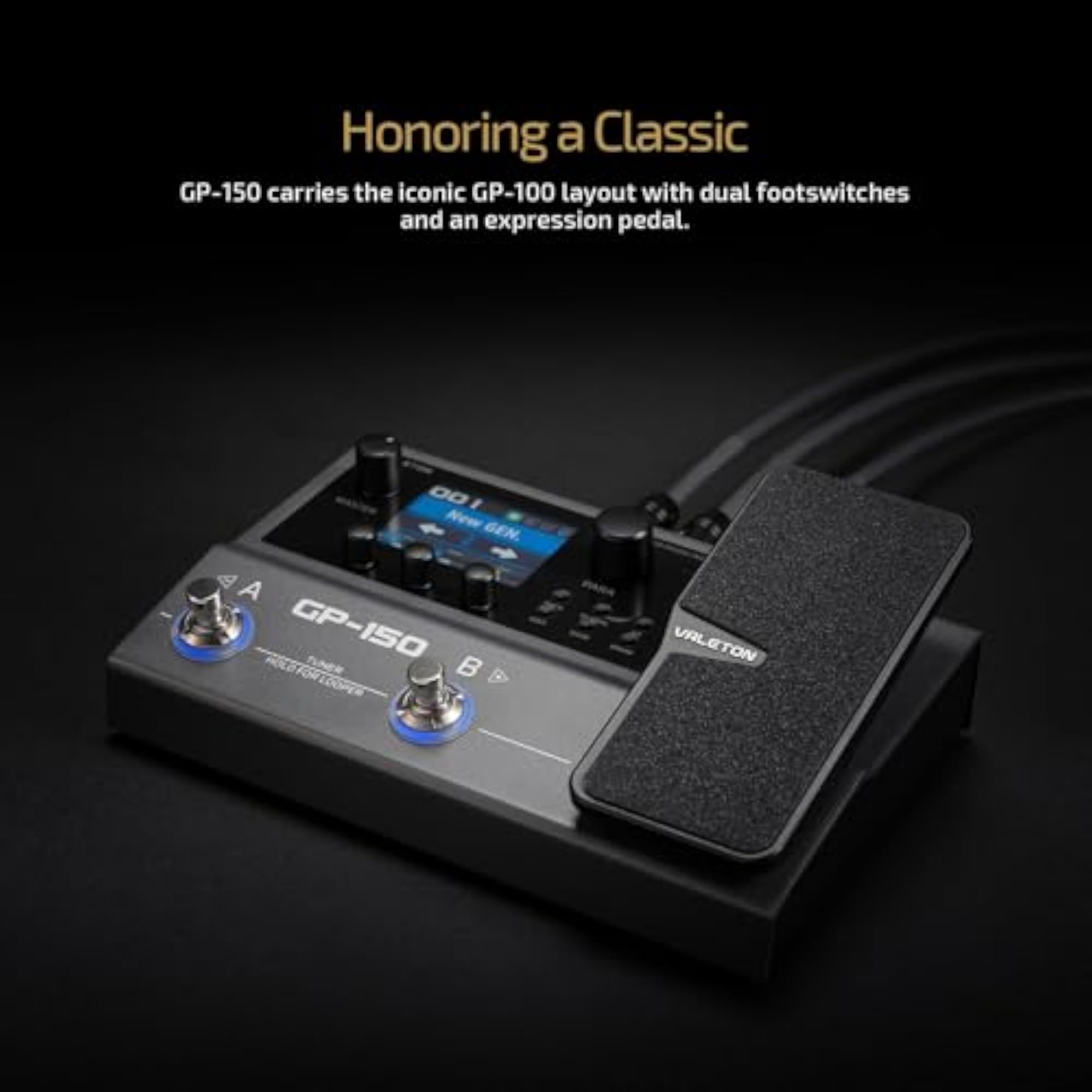 GP-150 Multi-Effects Guitar Processor with HD Modeling