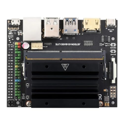 Image of Waveshare Jetson Nano Development Board 4GB with 16GB eMMC | Compact AI Computing Module, USB 3.0, Dual USB 2.0, CSI Camera Port, DC Power Input, Onboard Buttons for Robotics & Edge AI Applications