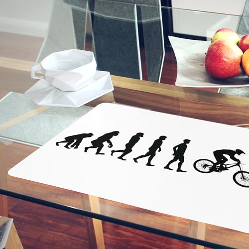 Napperons en liège de qualité supérieure motif athlète cycliste