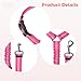 Machify Adjustable Puppy Seat Belt, Dog Headrest Restraint, Pet Vehicle Leash