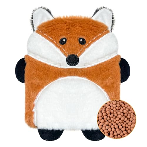 Wärmekissen Mikrowelle Tiere, Tonpartikel Wärmekissen Baby, Mini Wärmflasche Für Mikrowelle, Wärmekissen Kinder, Wärmflasche Tier Für Damen...