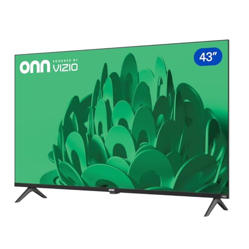 Image of ONN Smart TV 43 inch Powered by VIZIO Technology Class 4K UHD, DTS:X and DTS:Virtual X, 60Hz Refresh Rate, Dolby Vision HDR, Smart Home Ready, Bluetooth + Free WallMount - 43S4V1 (Renewed)