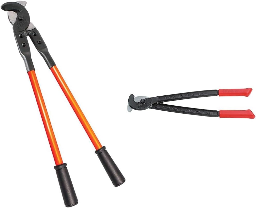Klein Tools Cable Cutters (63041) and Utility Cable Cutters (63035)