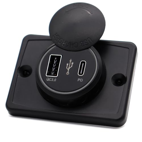 Cargador USB coche impermeable que soluciona la falta de puertos rápidos en caravanas y barcos