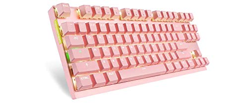 Teclado Mecânico Motospeed GK82 Bluetooth Gamer Rosa Switch Outemu Azul Led Branco