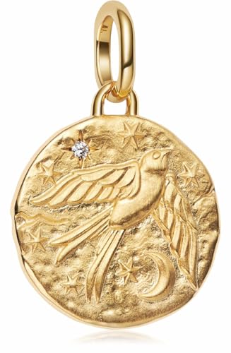 Charm Coeur en Argent S925 : Perle Animaux de Noël pour Bracelet