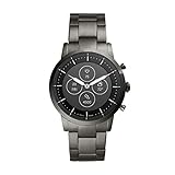 fossil uhr grau rosegold Empfang und Anzeige von Benachrichtigungen und Erinnerungen vom Smartphone, Anzeige von Kalender- und Wetterupdates, Steuerung der Musikwiedergabe und mehr