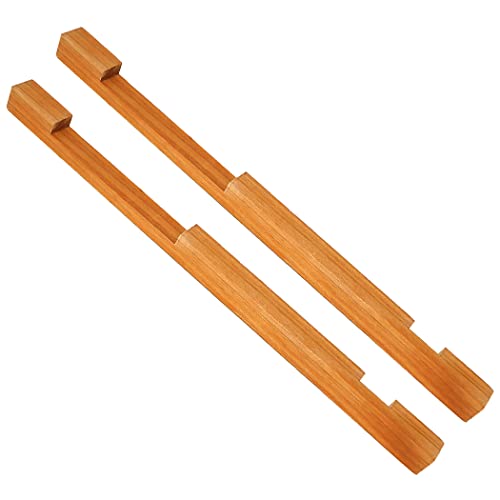 BeeCastle Beeswaxed Beehive Entrance Reducer 10 Frame Wood Hive Beeswax Coated Entrance Protector for Beekeeping