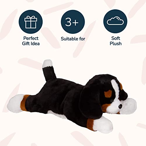 Pixiecrush | Stuffed Mommy Dog With 4 Baby Puppies In Her Tummy - Cute Puppy Surprise With Babies - Snugababies Puppy Stuffed Animals For Children - Gift Present Animal Pillows For Girls And Boys #TOP2