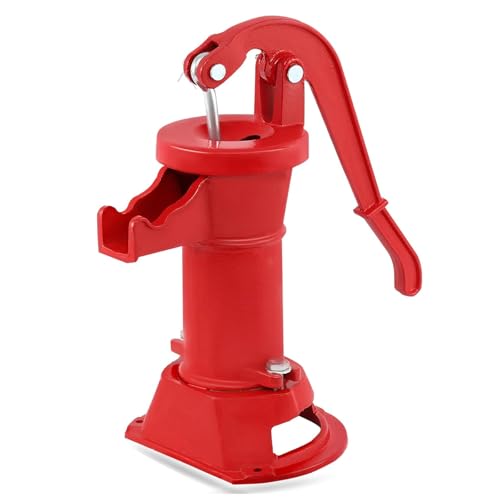 Heavy Duty Cast Iron Hand Pump with Leather Kit