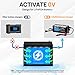 ECO-WORTHY 12V 5A Automatic Smart Battery Charger and Maintainer LCD Display for Lead Acid and Lithium (LiFePO4) Battery