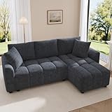 fodera divano 3 posti ikea 【Design Spazioso】Questo divano angolare a forma di L misura 204 x 127 x 82,5 cm e può ospitare comodamente 3-4 persone. La spaziosa area salotto offre un grande comfort, ideale per serate accoglienti in soggiorno o in appartamento. Il design trapuntato della seduta unisce funzionalità e stile contemporaneo.