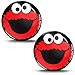 Biomar Labs® 2 x 3D Gel Pegatinas Silicona Stickers Adhesivo Autos Coches Motocicletas Ciclomotores Bicicletas Ordenador Portátil Negro Rojo Elmo Cookie Monster KS 82