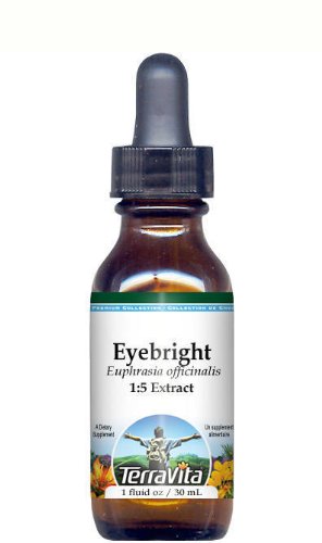 Eyebright glycerite Extracto de líquido (1 5)sin sabor (1oz, zin 512787), 1 Ounce, 3