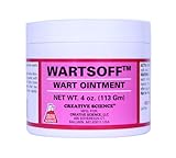 Creative Science Wartsoff Wart Removal Ointment | 4 oz | Easily and Painlessly Remove Warts from...