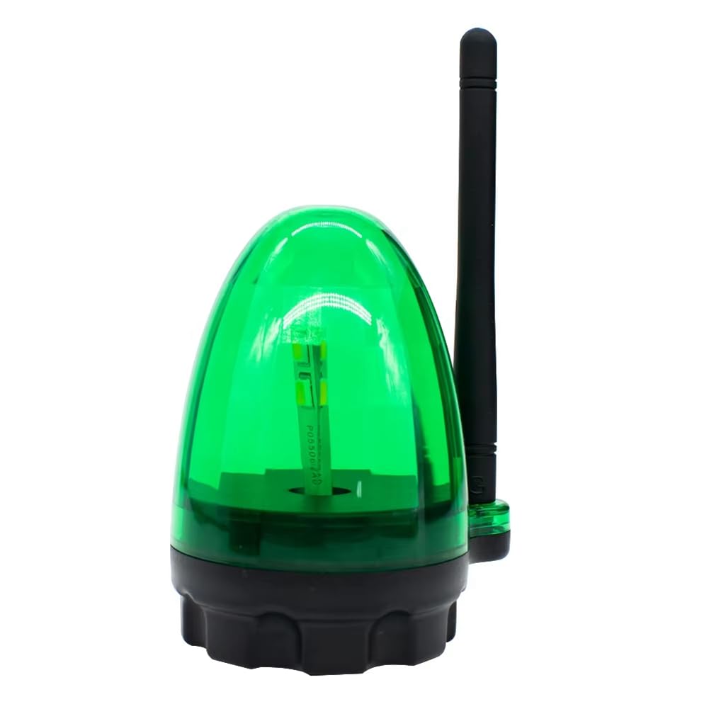 Vjsujehgy 12V-265V Outdoor LED Alarm Light Strobe Flashing Light Wall Mount Emergency Warning Lamp for Gate Opener