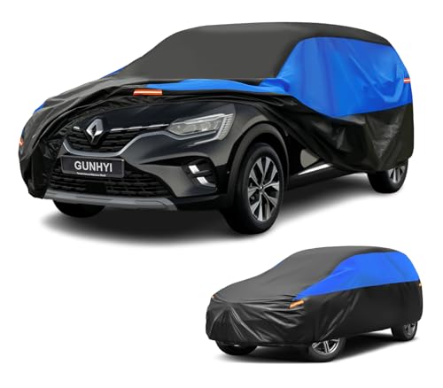 Gunhyi Autoabdeckung Wasserdicht Atmungsaktiv, Abdeckplane für Renault