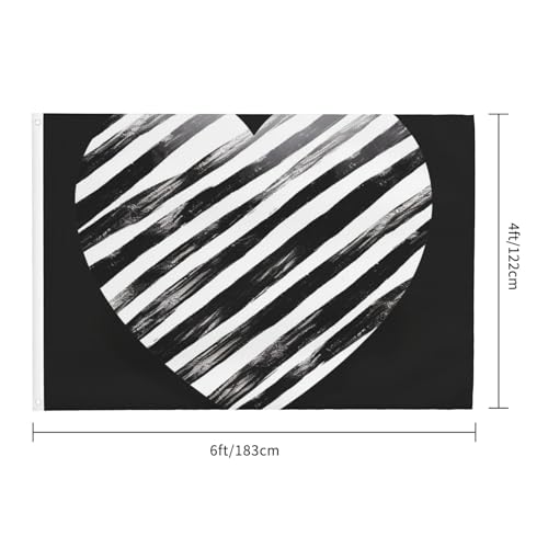 Drapeau robuste toutes saisons 1,2 x 1,8 m résistant avec œillets solides - 2