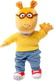 Mighty Mojo Plush Arthur The Ardvark Doll from PBS Show Arthur - Cute, Soft, Stuffed Plush Toy for Kids - 15 Inches (Daytime Arthur)