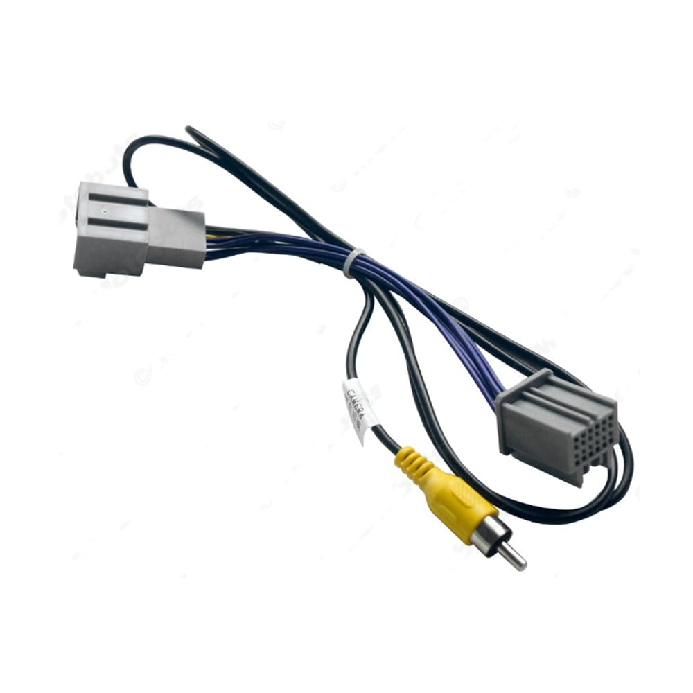 12Pin T-Harness for 2014-up GM GMC Chevrolet Silverado Tahoe Colorado GMC Sierra Yukon Buick Retain OEM Factory Rearview Backup Reverse Backup Camera