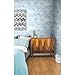 RoomMates RMK10708WP Sky Blue Cloud Peel and Stick Wallpaper, Roll
