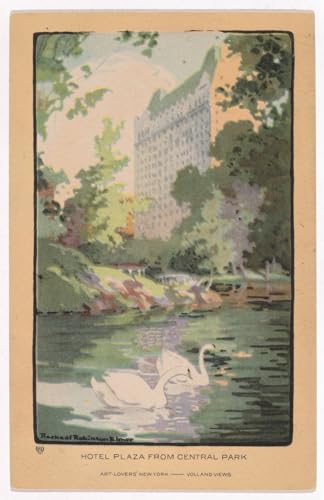 Hotel Plaza from Central Park (1914) Poster Print by Rachael Robinson Elmer (18 x 24) Hotel Plaza from Central Park (1914) Poster Print by Rachael Robinson Elmer (18 x 24)