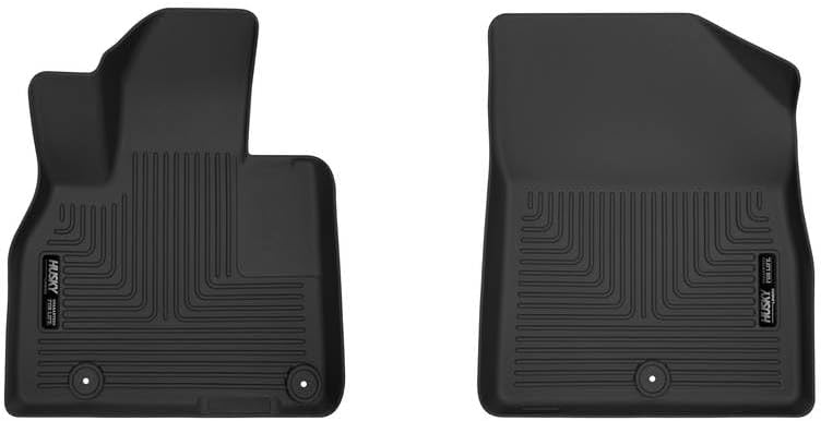 Husky Liners X-act Contour Floor Mats | Fits 2020-2025 Kia Telluride | Front Row, 2-pc Black - 55231