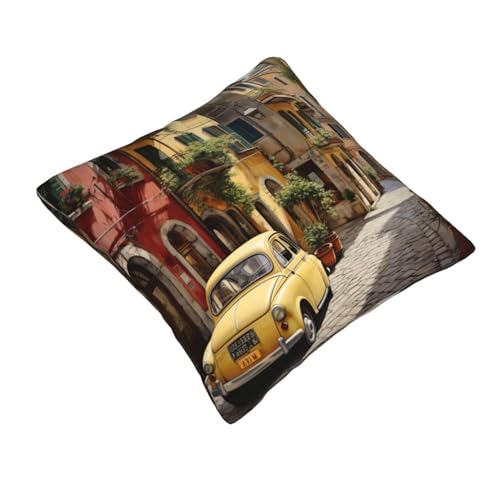 Almohada de poliéster 30x30 cm suave cuadrada miniatura 2