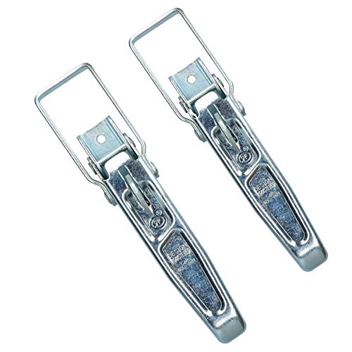 AB Tools Over Centre Catch Toggle Clamp Large 21cm Lockable 700kg Capacity 2 Pack