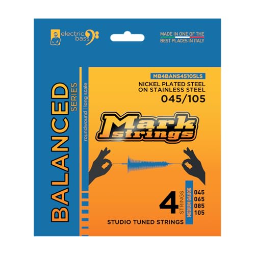  Markbass Balanced Series Strings 4s 45-105 - Set di corde per basso a 4 corde