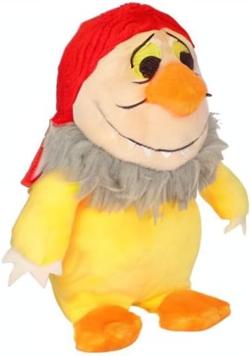 KIDS PREFERRED Where The Wild Things are Plush 9 Inch Tzippy Monster Stuffed Animal with Crinkle Feet and Bean Filled Bottom
