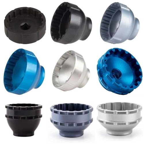 Compatible 44mm outer diameter high strength bicycle lock ring installation and removal tool